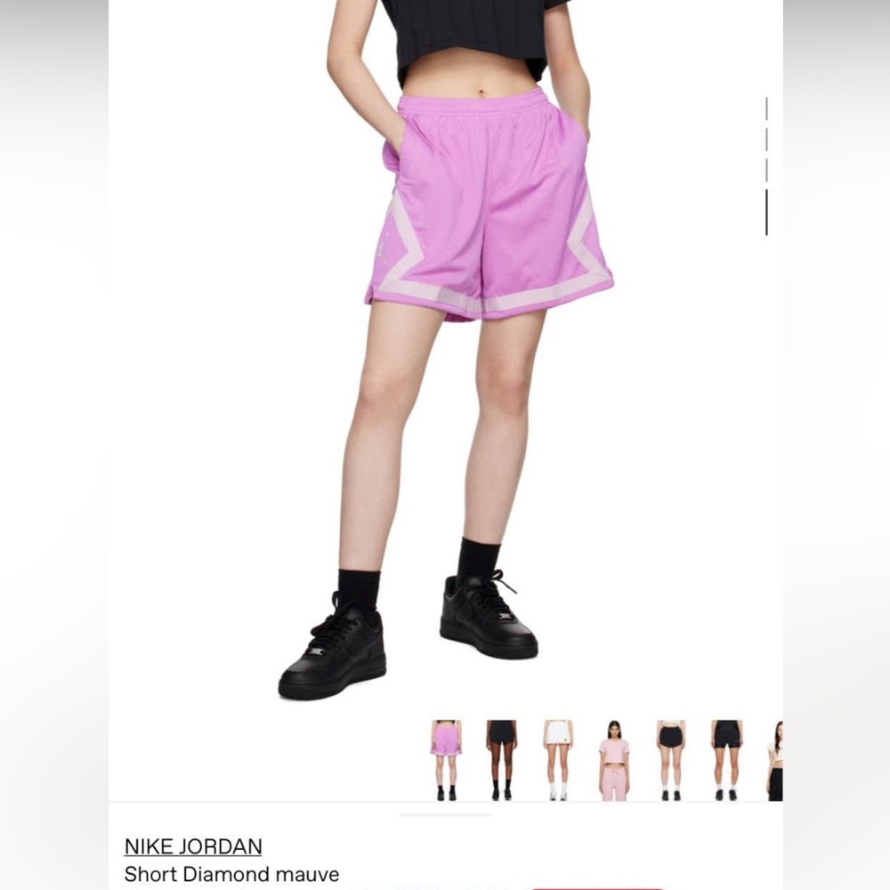 Jordan Women's Pink Athletic Shorts